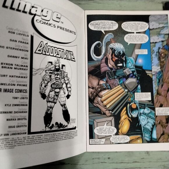 Image Comics Bloodstrike Comic Books Lot of 2 Issues # 1 and 12 1994 - Picture 6 of 10